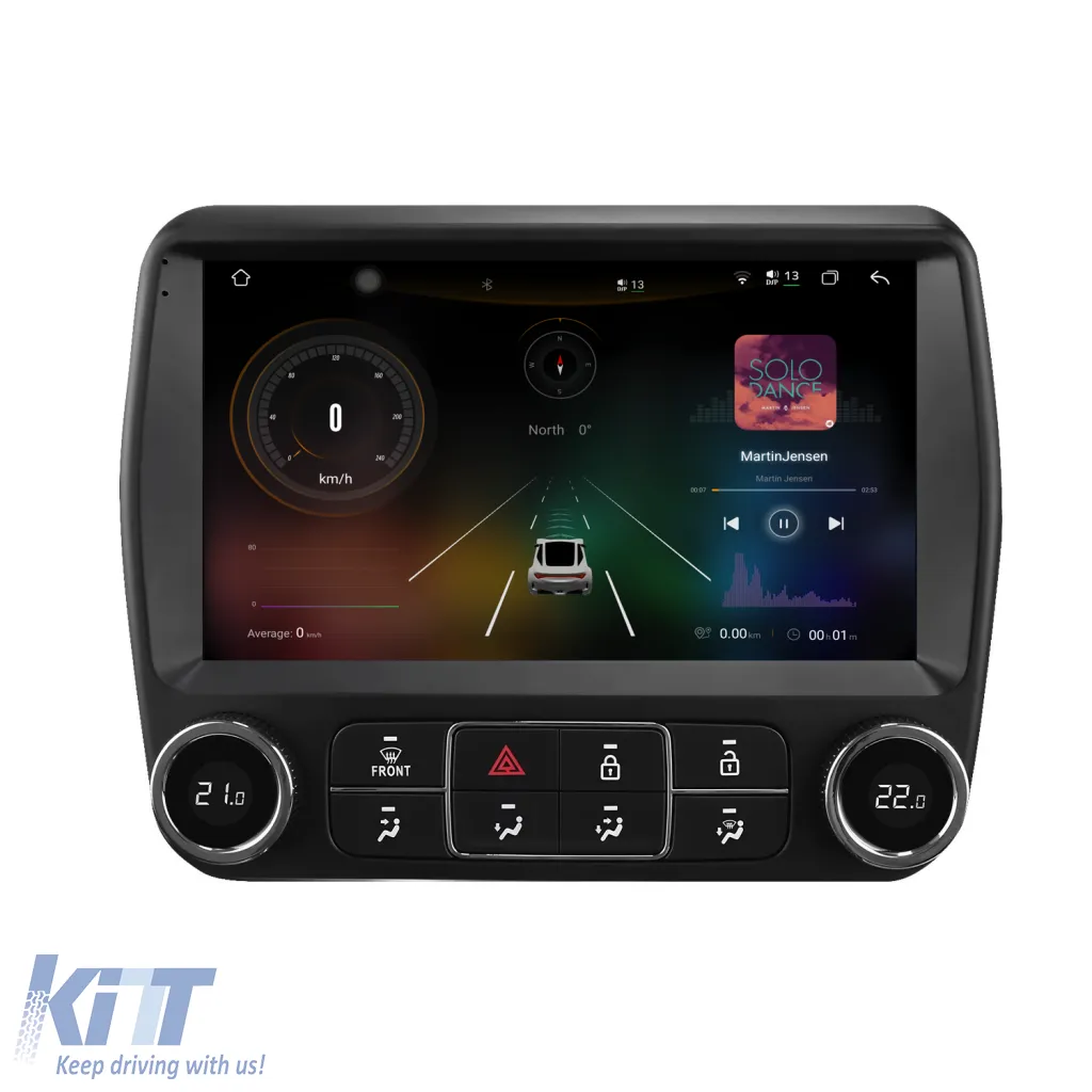 Dedicated Navigation suitable for Chevrolet Camaro (2010-2015), 2K, 12Gb RAM, 256Gb Storage, Android Auto, Carplay