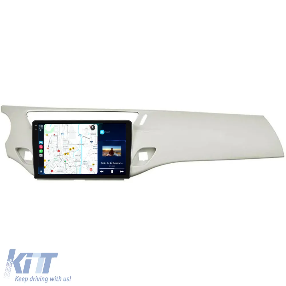 Dedicated Navigation suitable for Citroen DS3 (2009 - 2018), 2K, 8Gb RAM, 256Gb Storage, Android Auto, Carplay