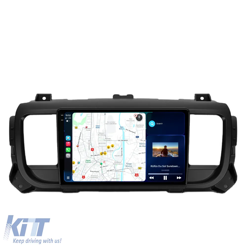 Dedicated Navigation suitable for Citroen Jumpy 3 (2016 - 2021), 2K, 4Gb RAM, 64Gb Storage, Android Auto, Carplay