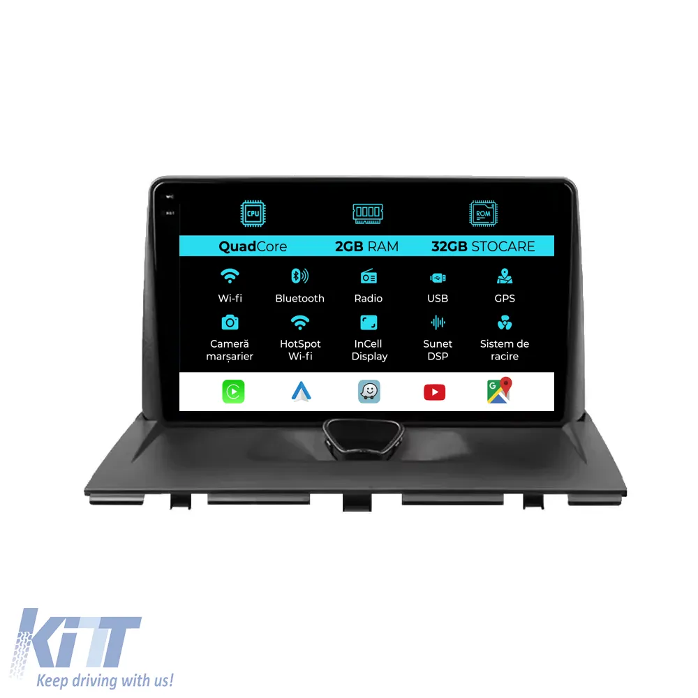 Dedicated Navigation suitable for Citroen Jumpy (2007 - 2016), 9 Inch, 2Gb Ram, 32Gb Storage, Android Auto, Carplay