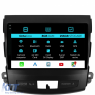 Dedicated Navigation suitable for Citroen C-Crosser (2007 - 2012), 2K, 8Gb RAM, 256Gb Storage, Android Auto, Carplay