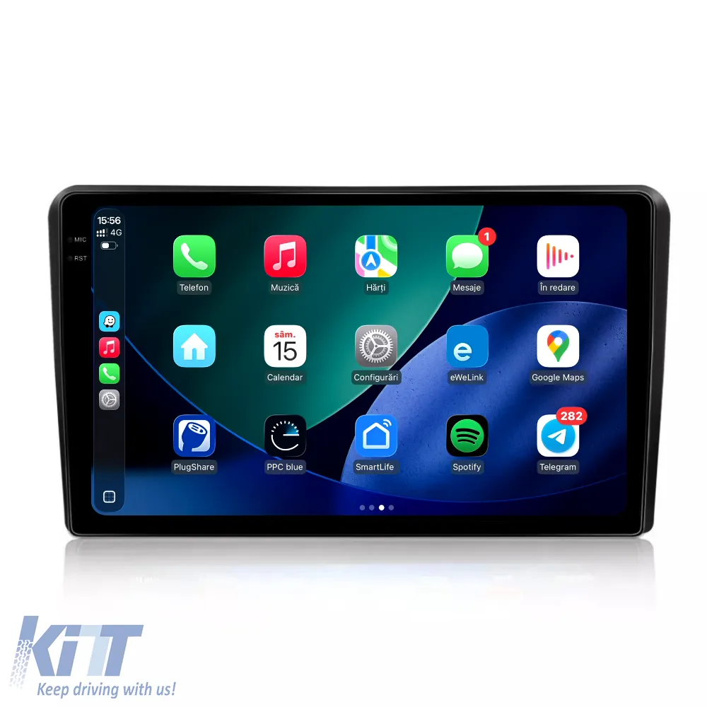 Dedicated Navigation suitable for Citroen Berlingo (2008 - 2019), 2K, 8Gb RAM, 256Gb Storage, Android Auto, Carplay