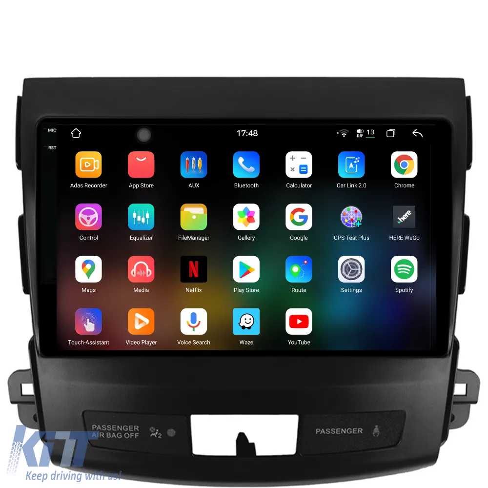 Dedicated Navigation suitable for Citroen C-Crosser (2007 - 2012), 2K, 12Gb RAM, 256Gb Storage, Android Auto, Carplay
