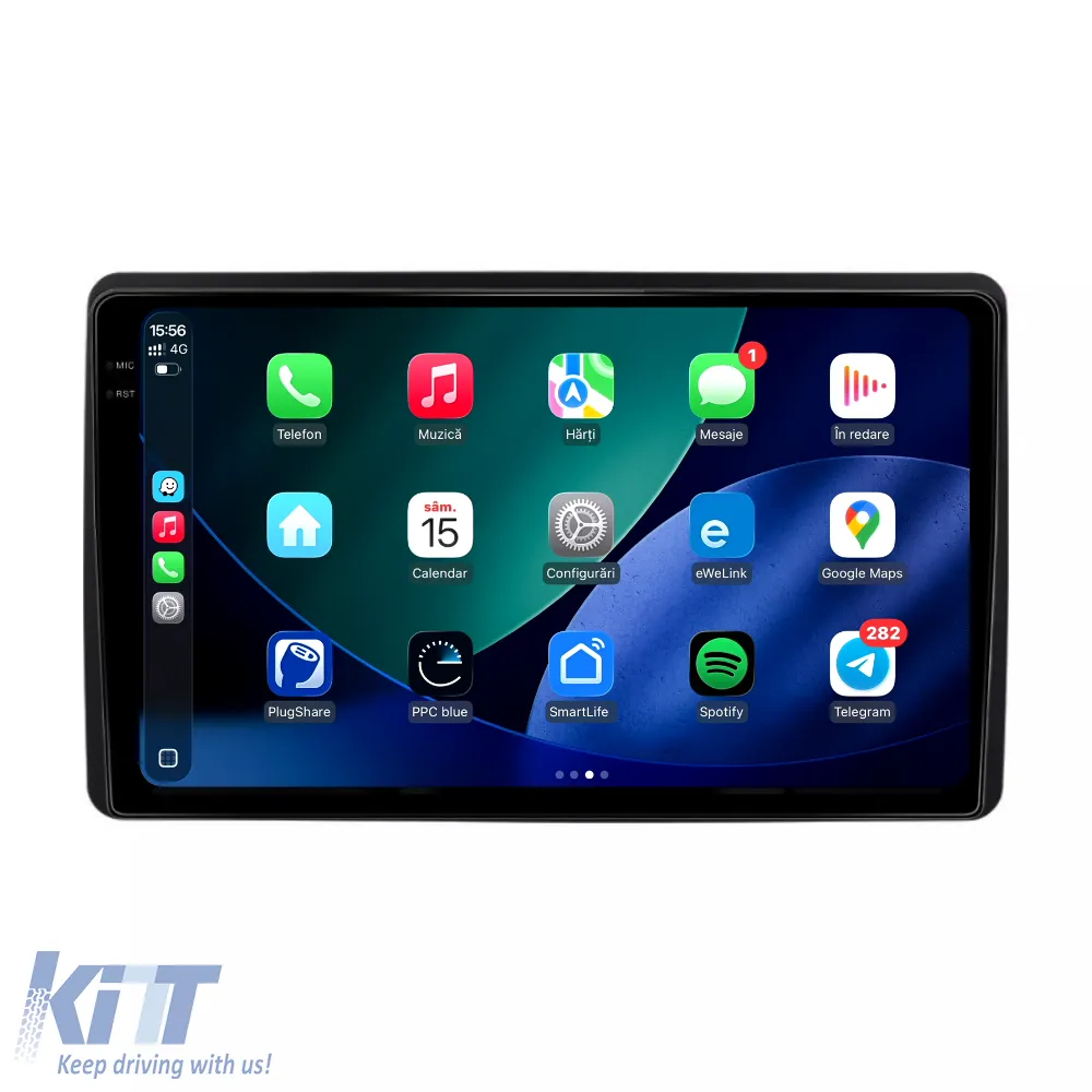 Dedicated Navigation suitable for Dacia Duster (2018 - 2022), 2K, 8GB RAM, 256GB Storage, Android Auto, Carplay