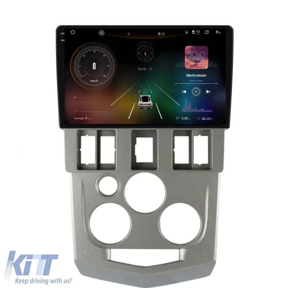 Dedicated Navigation suitable for Dacia Logan 1 (2004 - 2008), 2K, 12Gb RAM, 256Gb Storage, Android Auto, Carplay
