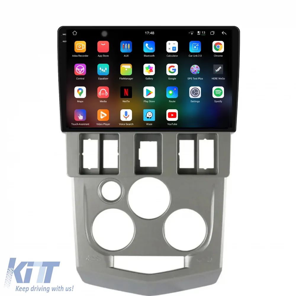 Dedicated Navigation suitable for Dacia Logan 1 (2004 - 2008), 2K, 12Gb RAM, 256Gb Storage, Android Auto, Carplay