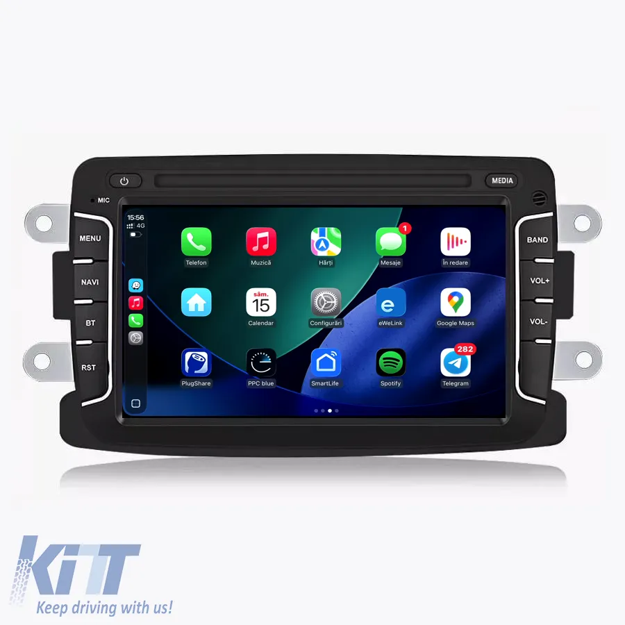 Dedicated Navigation suitable for Dacia Sandero (2010 - 2020), 7 Inch, 4Gb Ram, 32Gb Storage, Android Auto, Carplay