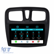 Dedicated Navigation suitable for Dacia Sandero (2010 - 2020), 2K, 4Gb RAM, 64Gb Storage, Android Auto, Carplay