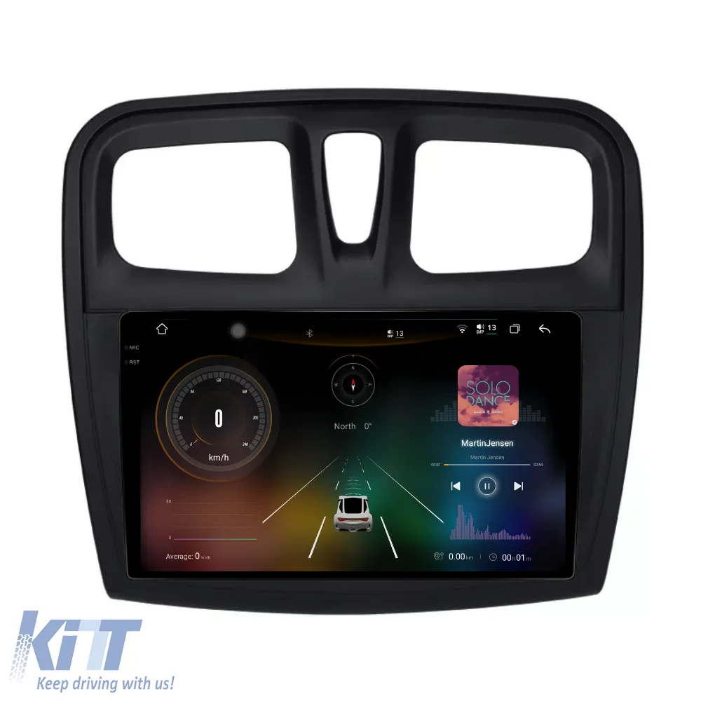 Dedicated Navigation suitable for Dacia Sandero (2010 - 2020), 2K, 12GB RAM, 256GB Storage, Android Auto, Carplay