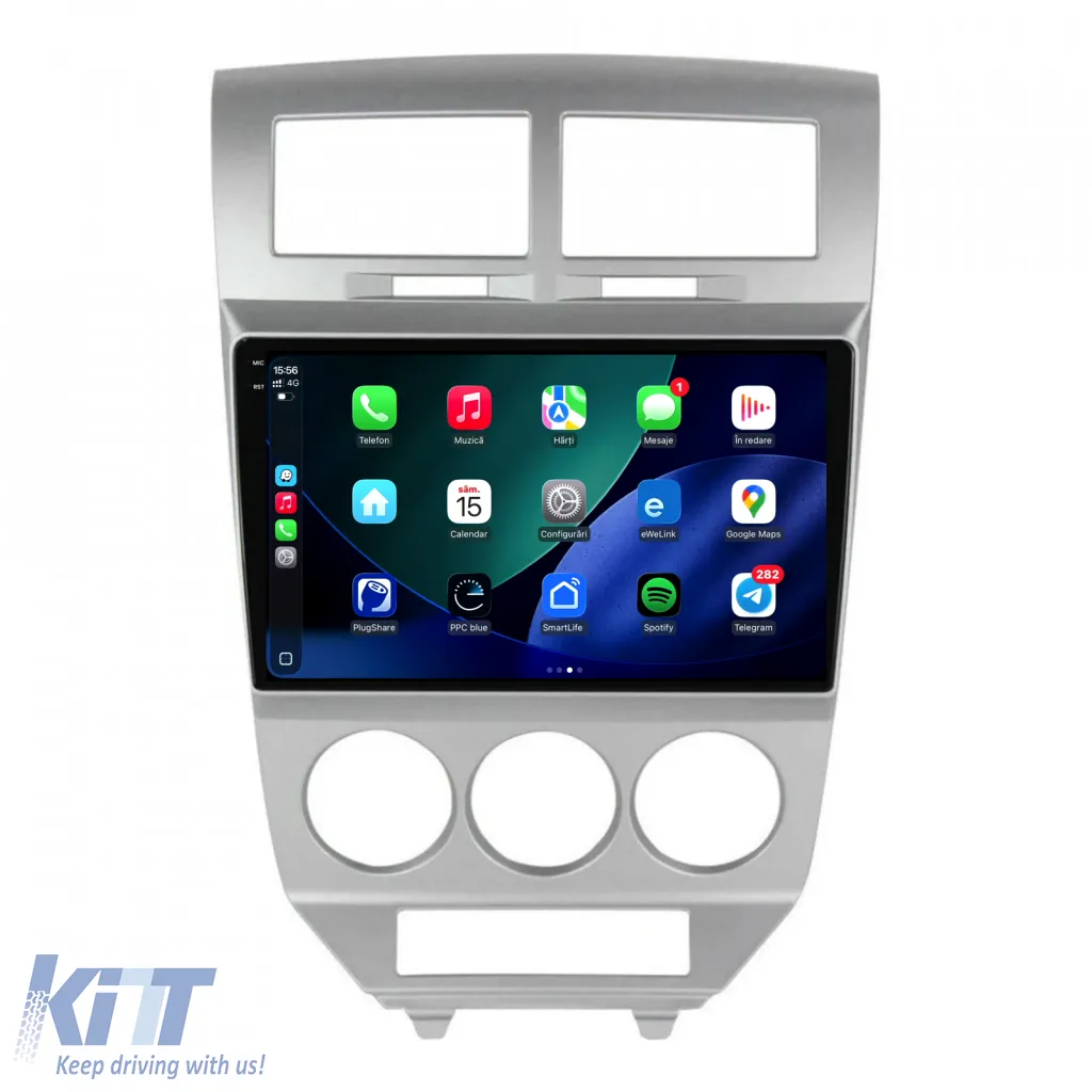 Dedicated Navigation suitable for Dodge Caliber (2006-2010), 9 Inch, 6Gb Ram, 128Gb Storage, Android Auto, Carplay