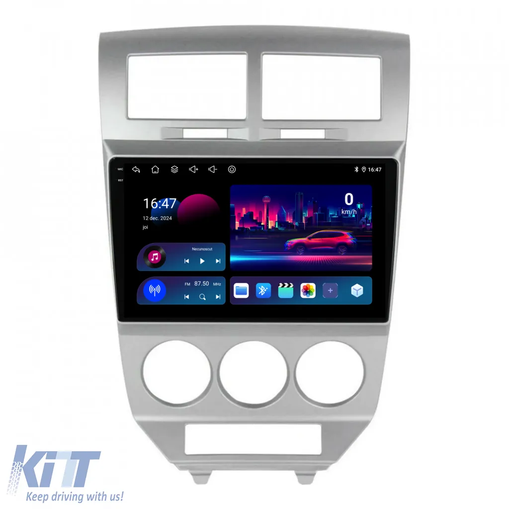 Dedicated Navigation suitable for Dodge Caliber (2006-2010), 9 Inch, 6Gb Ram, 128Gb Storage, Android Auto, Carplay