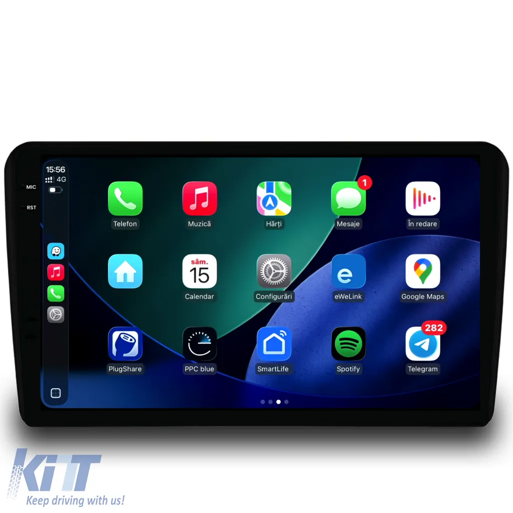 Dedicated Navigation suitable for Fiat 500 (2015-2020), 9 Inch, 2Gb RAM, 32Gb Storage, Android Auto, Carplay