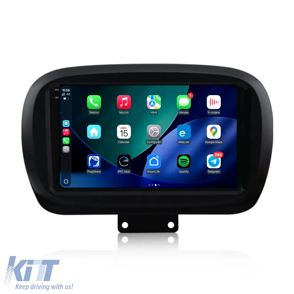 Dedicated Navigation suitable for Fiat 500X (2014 - 2020), 2K, 8Gb RAM, 256Gb Storage, Android Auto, Carplay