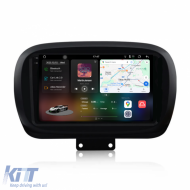 Dedicated Navigation suitable for Fiat 500X (2014 - 2020), 2K, 12Gb RAM, 256Gb Storage, Android Auto, Carplay