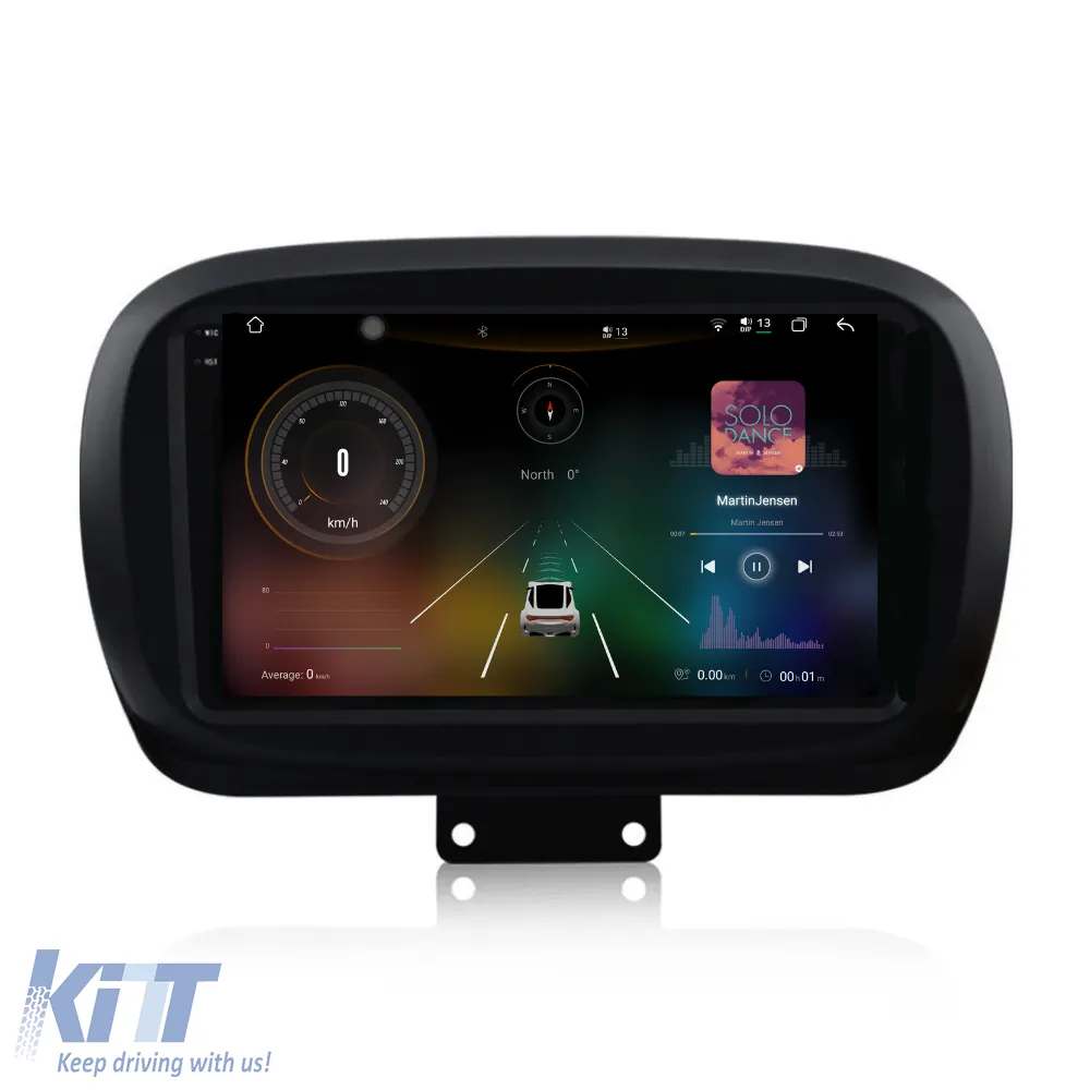Dedicated Navigation suitable for Fiat 500X (2014 - 2020), 2K, 12Gb RAM, 256Gb Storage, Android Auto, Carplay
