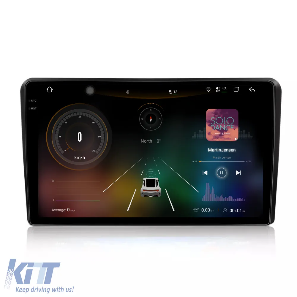 Dedicated Navigation suitable for Fiat Bravo (2006 - 2014), 2K, 12Gb RAM, 256Gb Storage, Android Auto, Carplay