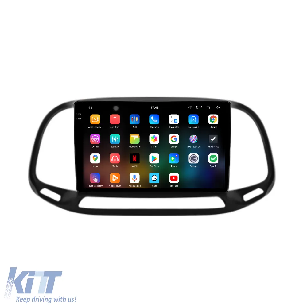 Dedicated Navigation suitable for Fiat Doblo (2015 - 2019), 2K, 12Gb RAM, 256Gb Storage, Android Auto, Carplay