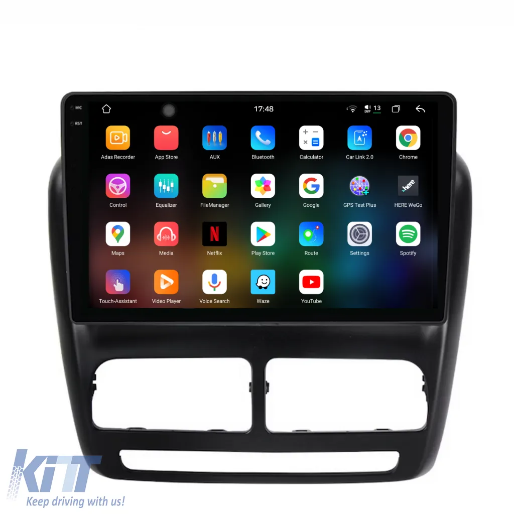 Dedicated Navigation suitable for Fiat Doblo (2010 - 2015), 2K, 12Gb RAM, 256Gb Storage, Android Auto, Carplay