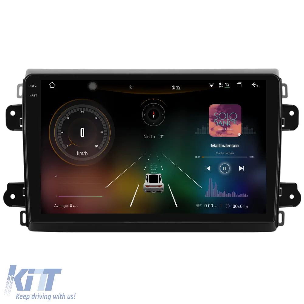 Dedicated Navigation suitable for Fiat Ducato (2006 - 2022), 2K, 12Gb RAM, 256Gb Storage, Android Auto, Carplay