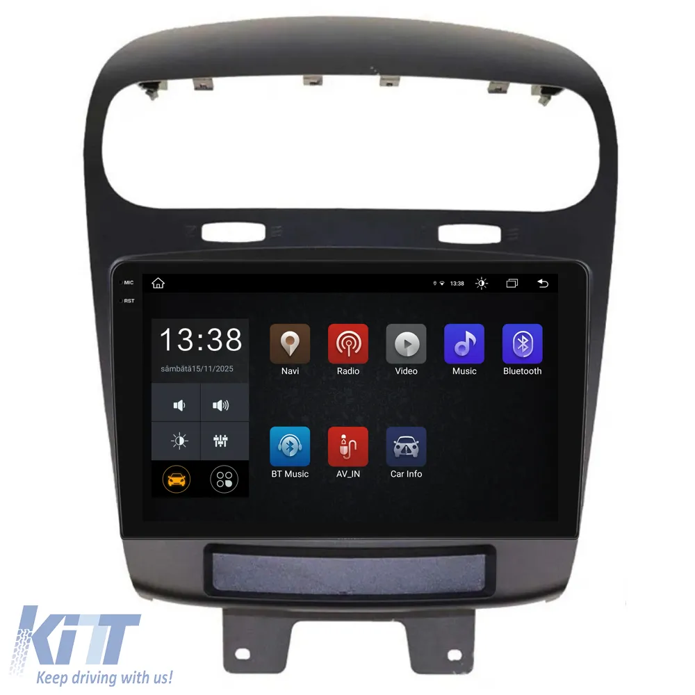Dedicated Navigation suitable for Fiat Freemont (2010-2016), 2K, 4Gb RAM, 64Gb Storage, Android Auto, Carplay