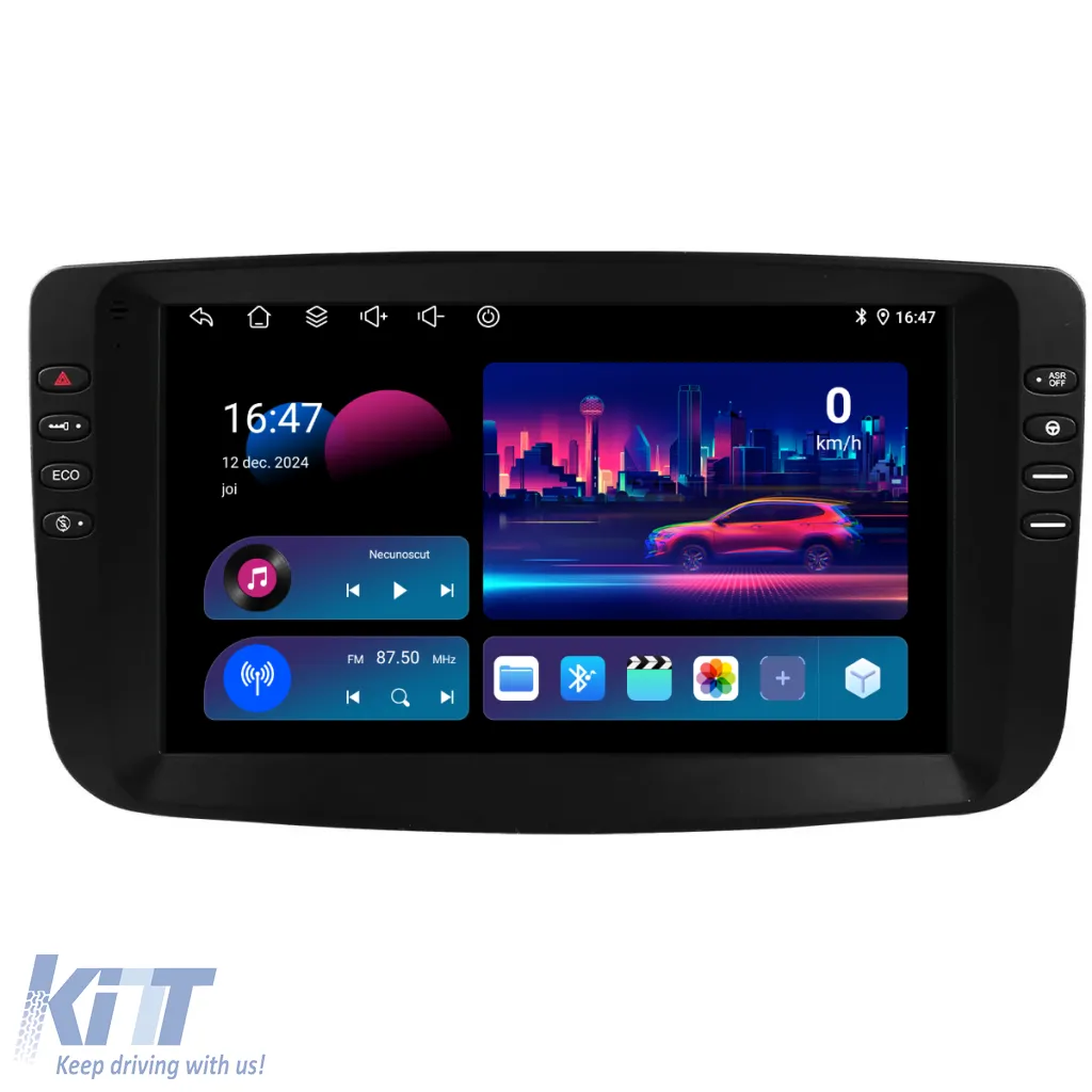 Dedicated Navigation suitable for Fiat Linea (2006-2012), 9 Inch, 2Gb RAM, 32Gb Storage, Android Auto, Carplay