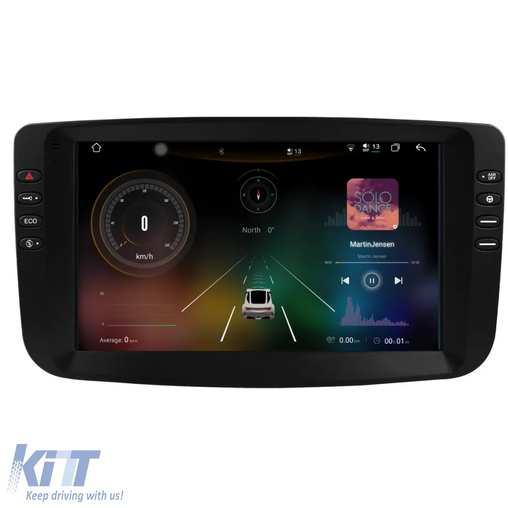 Dedicated Navigation suitable for Fiat Linea (2006-2012), 2K, 12Gb RAM, 256Gb Storage, Android Auto, Carplay