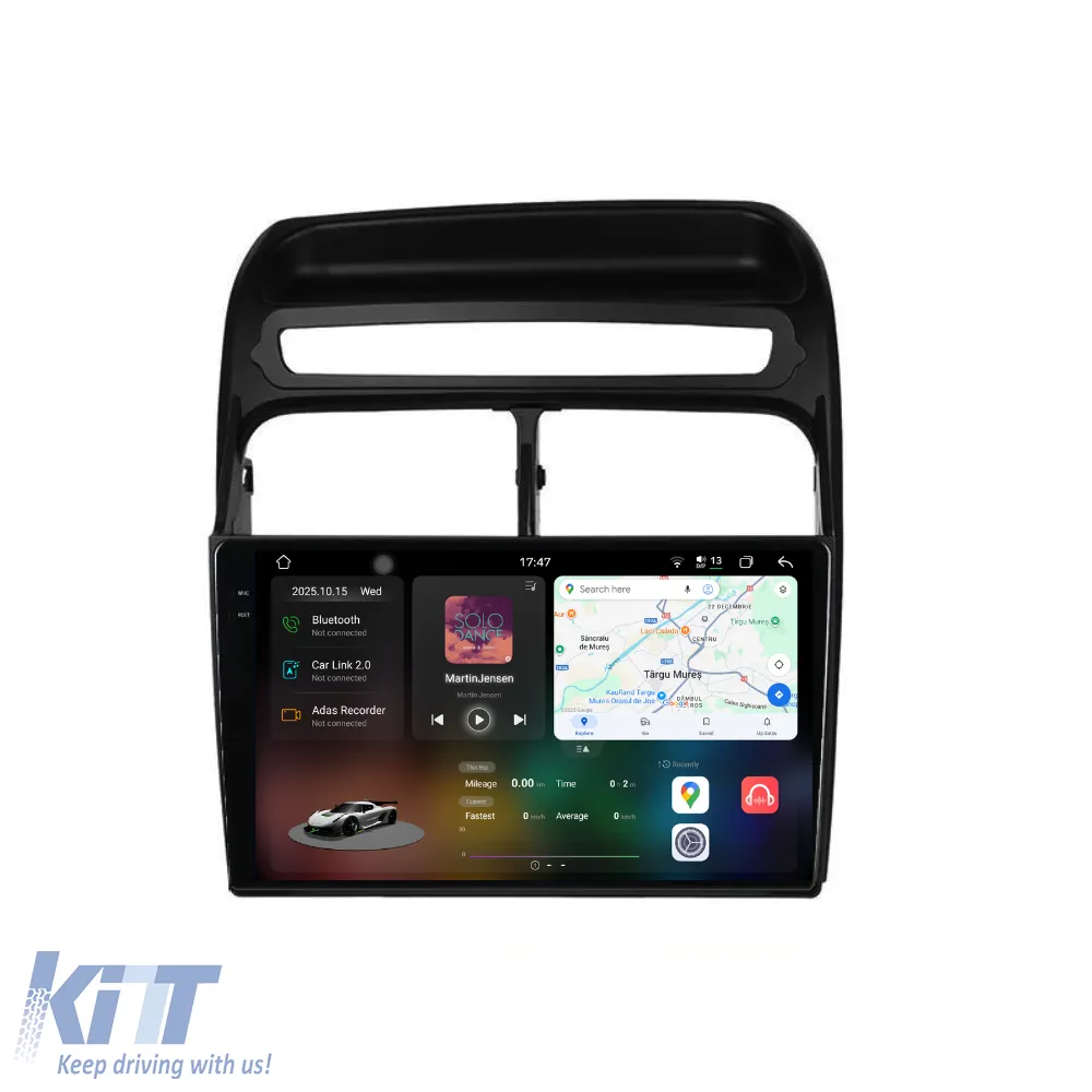 Dedicated Navigation suitable for Fiat Linea (2006-2012), 2K, 12Gb RAM, 256Gb Storage, Android Auto, Carplay