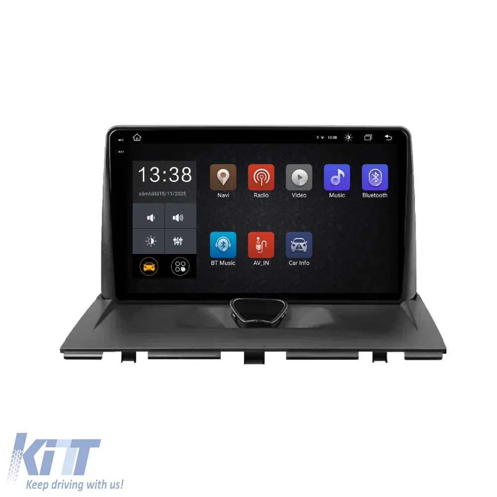 Dedicated Navigation suitable for Fiat Scudo (2007 - 2016), 2K, 8Gb RAM, 256Gb Storage, Android Auto, Carplay