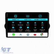 Dedicated Navigation suitable for Fiat Tipo (2015-2021), 2K, 4Gb RAM, 64Gb Storage, Android Auto, Carplay