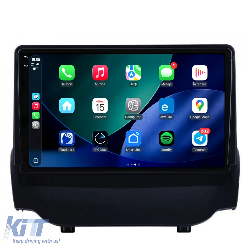 Dedicated Navigation suitable for Ford Ecosport (2013 - 2016), 2K, 4Gb RAM, 64Gb Storage, Android Auto, Carplay