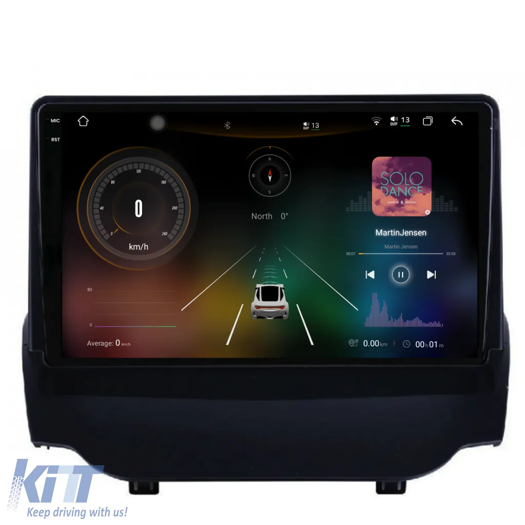 Dedicated Navigation suitable for Ford Ecosport (2013 - 2016), 2K, 12Gb RAM, 256Gb Storage, Android Auto, Carplay