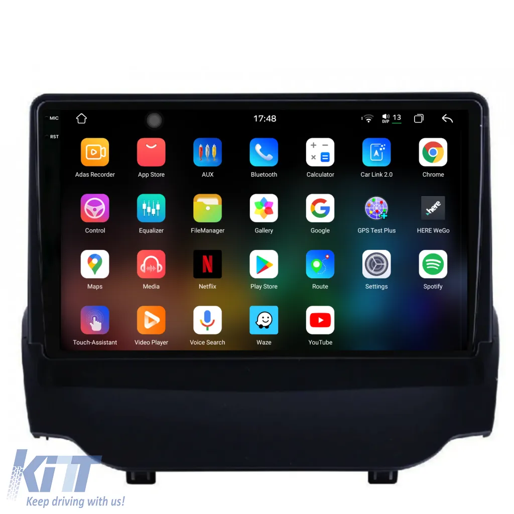 Dedicated Navigation suitable for Ford Ecosport (2013 - 2016), 2K, 12Gb RAM, 256Gb Storage, Android Auto, Carplay