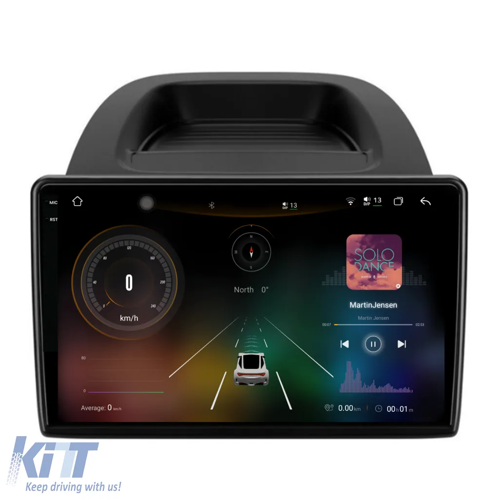 Dedicated Navigation suitable for Ford Ecosport (2017 - 2025), 2K, 12Gb RAM, 256Gb Storage, Android Auto, Carplay
