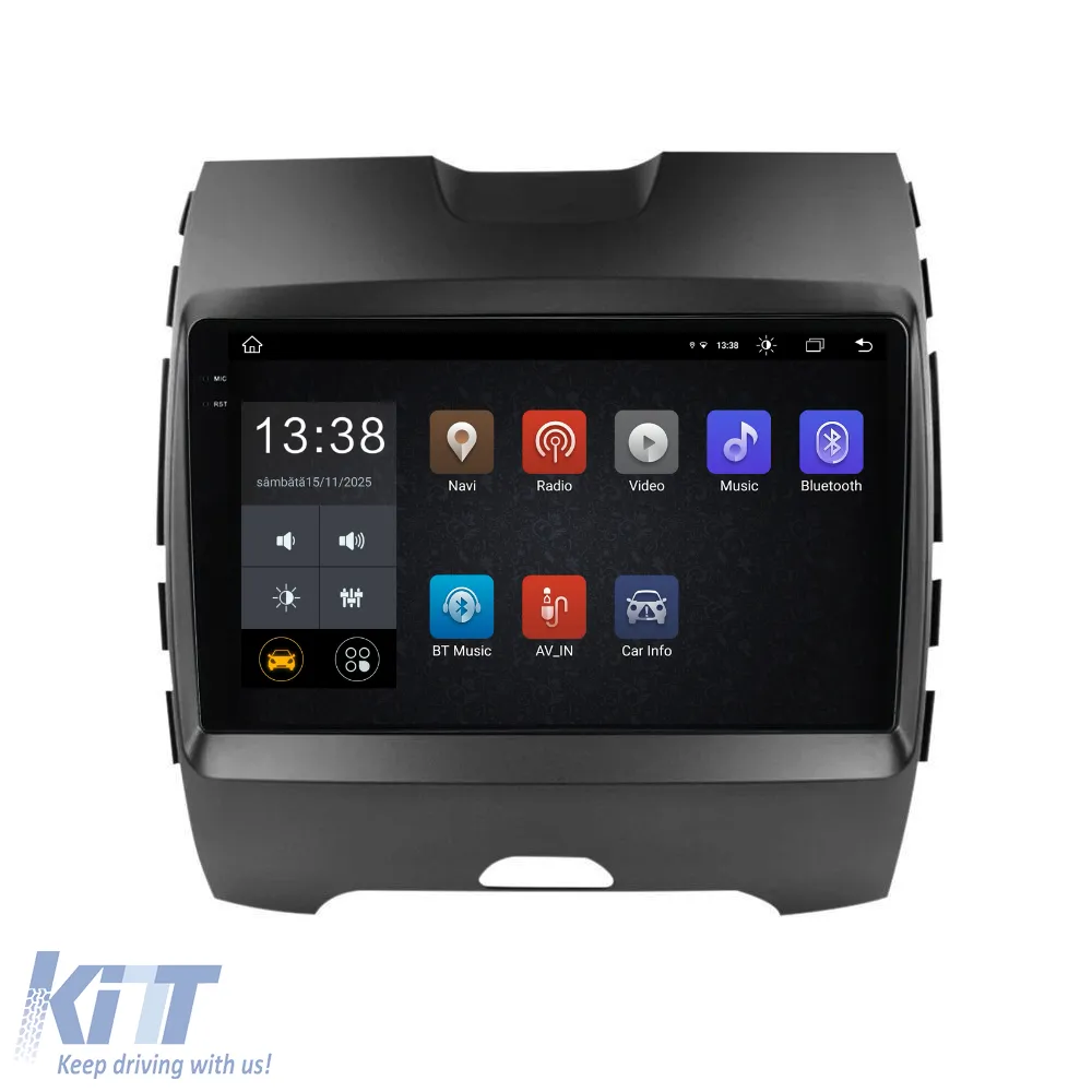 Dedicated Navigation suitable for Ford Edge (2015 - 2021), 2K, 4Gb RAM, 64Gb Storage, Android Auto, Carplay