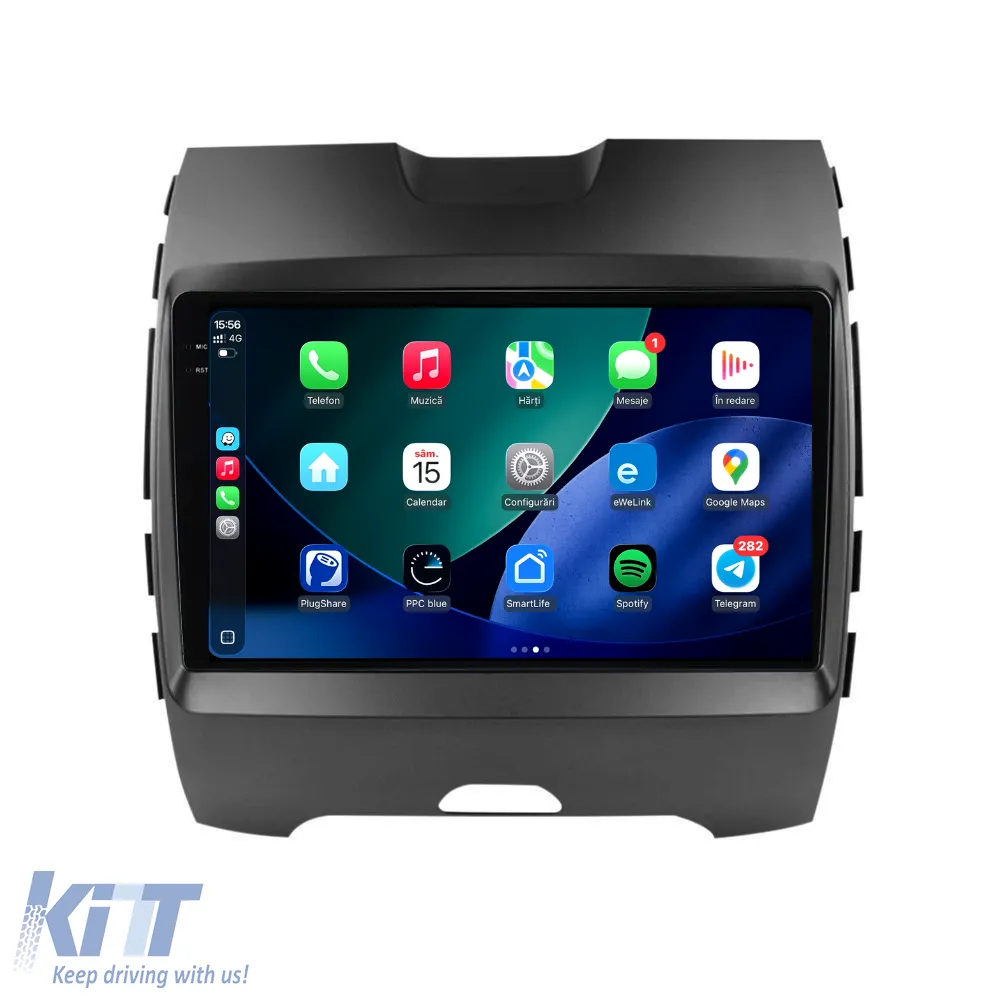 Dedicated Navigation suitable for Ford Edge (2015 - 2021), 2K, 8Gb RAM, 256Gb Storage, Android Auto, Carplay