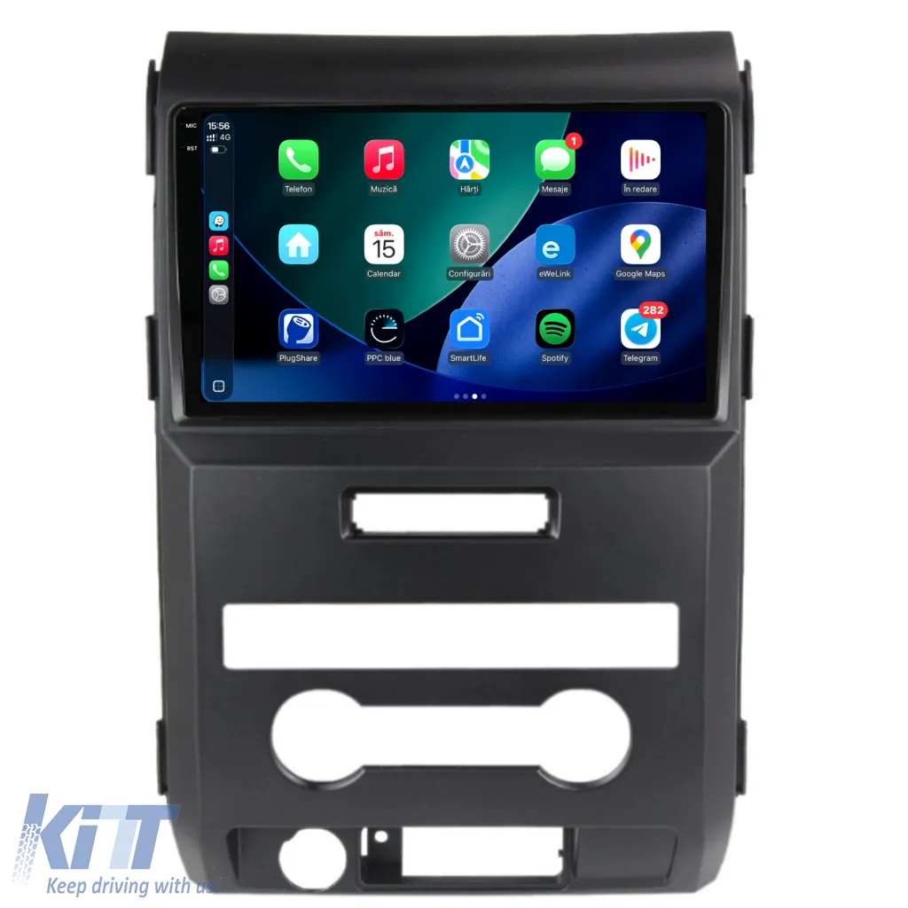 Dedicated Navigation suitable for Ford F150 (2008 - 2014), 2K, 8Gb RAM, 256Gb Storage, Android Auto, Carplay