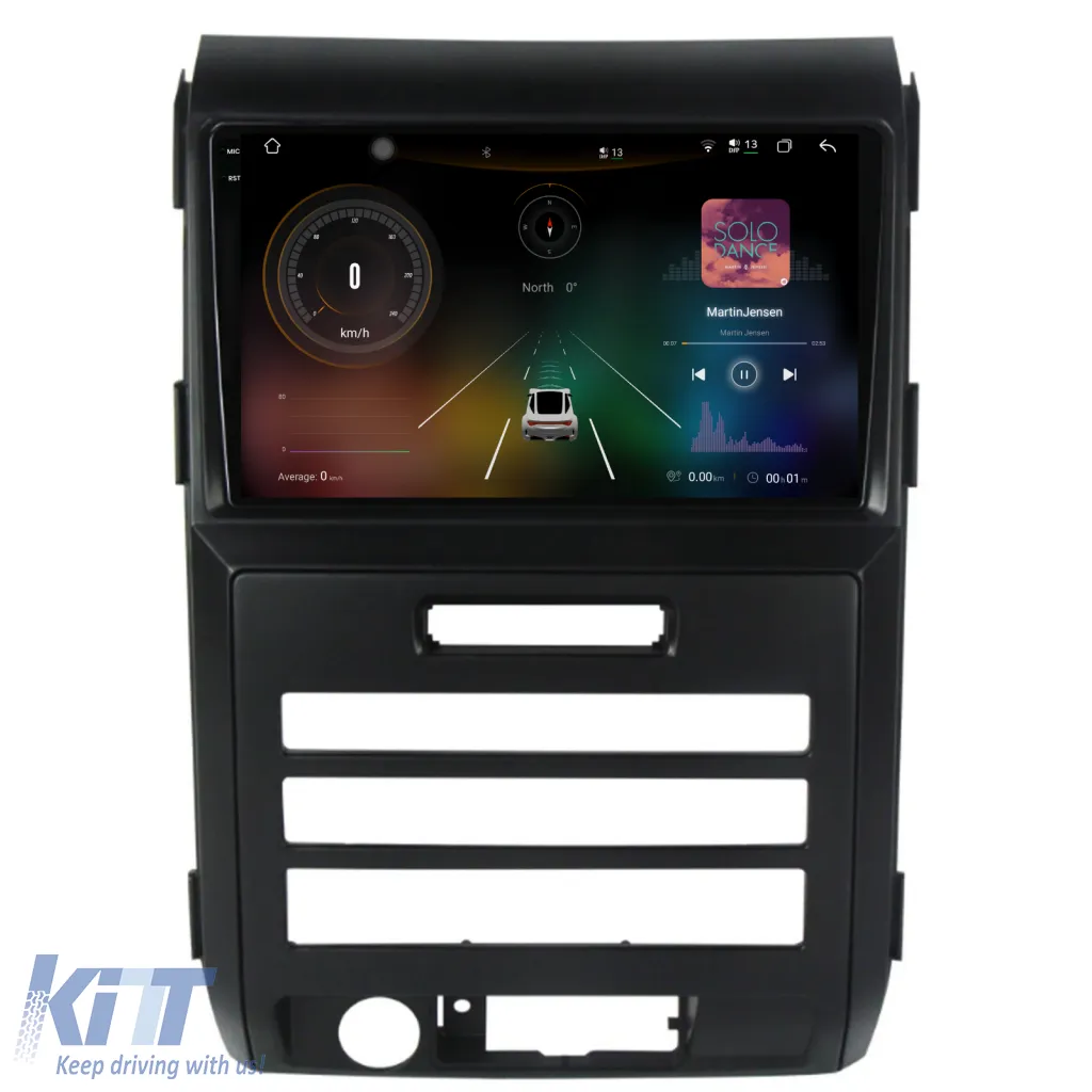 Dedicated Navigation suitable for Ford F150 (2008 - 2014), 2K, 12Gb RAM, 256Gb Storage, Android Auto, Carplay