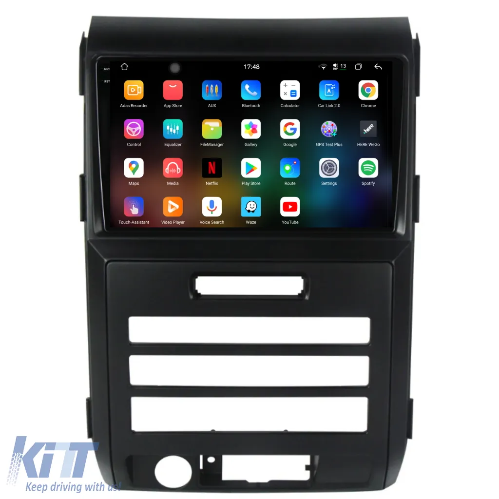 Dedicated Navigation suitable for Ford F150 (2008 - 2014), 2K, 12Gb RAM, 256Gb Storage, Android Auto, Carplay