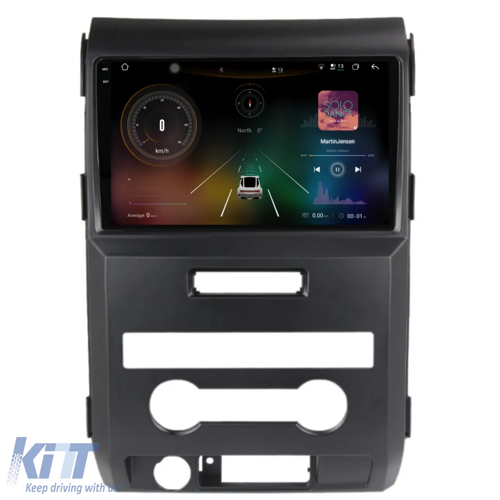 Dedicated Navigation suitable for Ford F150 (2008 - 2014), 2K, 12Gb RAM, 256Gb Storage, Android Auto, Carplay
