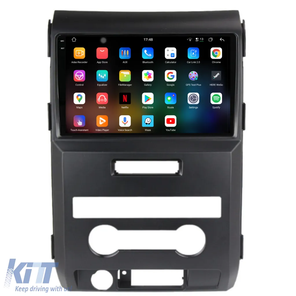Dedicated Navigation suitable for Ford F150 (2008 - 2014), 2K, 12Gb RAM, 256Gb Storage, Android Auto, Carplay