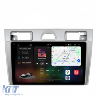 Dedicated Navigation suitable for Ford Fiesta (2004 - 2009), 2K, 12Gb RAM, 256Gb Storage, Android Auto, Carplay