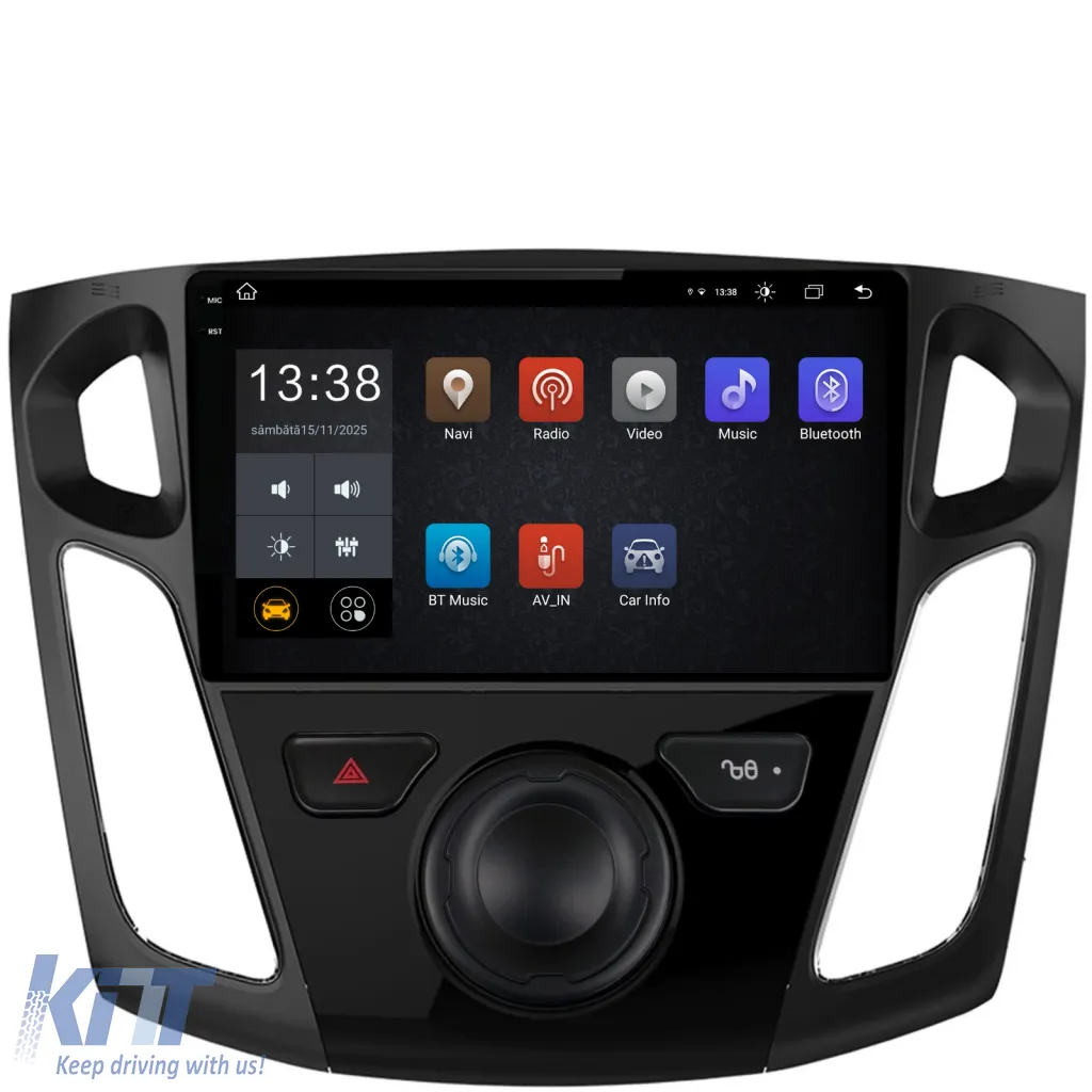 Dedicated Navigation suitable for Ford Focus 3 (2011-2018), 2K, 4Gb RAM, 64Gb Storage, Android Auto, Carplay