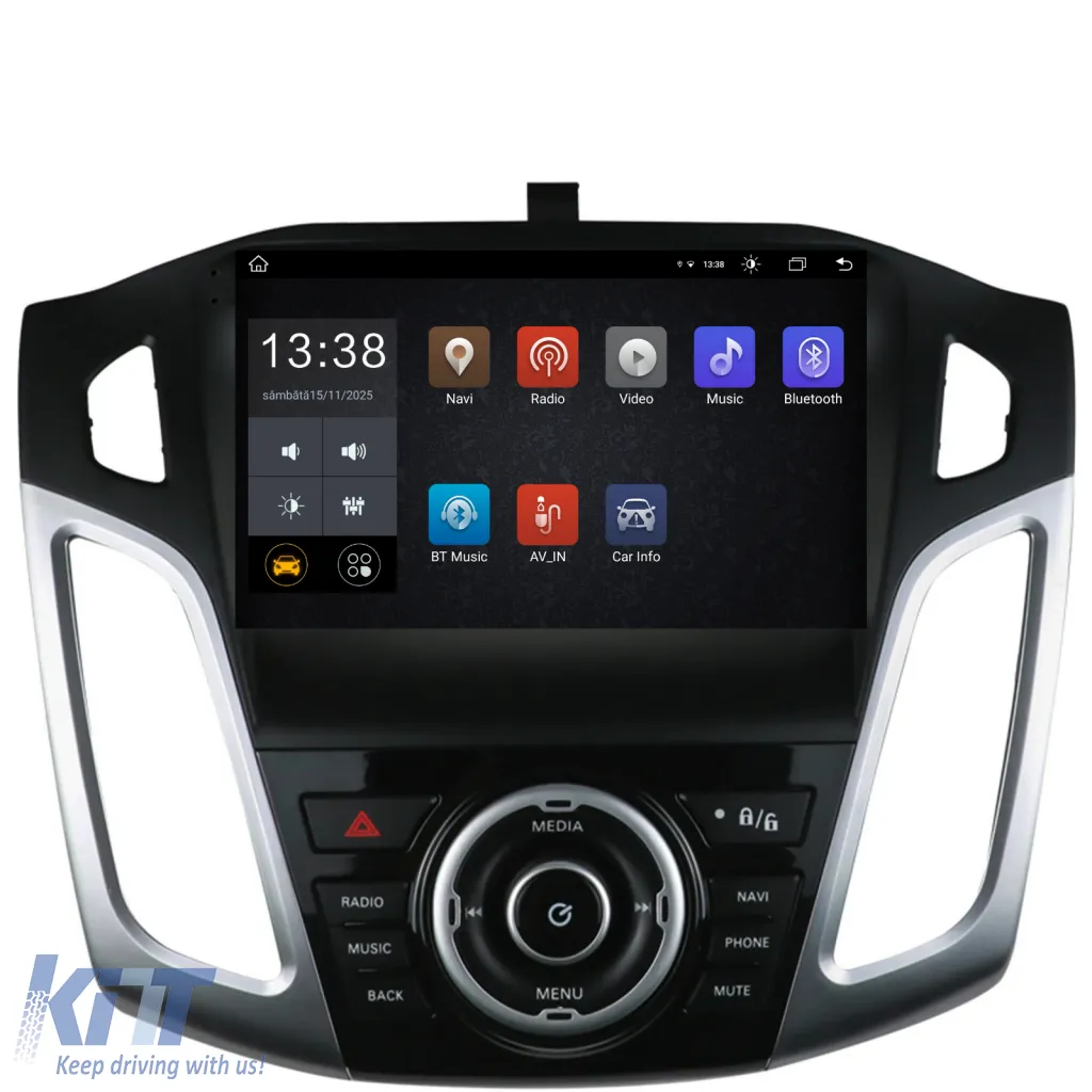 Dedicated Navigation suitable for Ford Focus 3 (2011-2018), 2K, 8Gb RAM, 256Gb Storage, Android Auto, Carplay