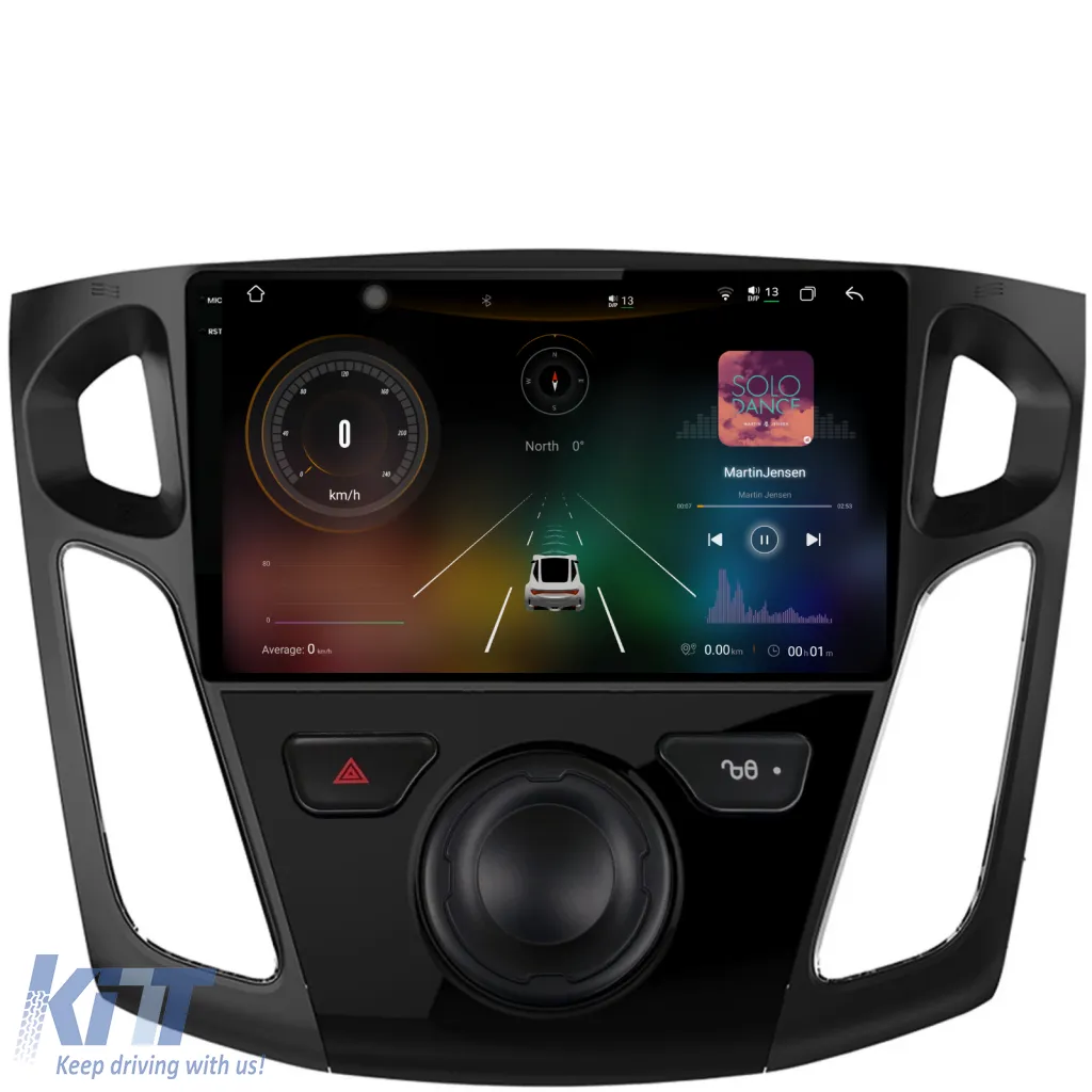 Dedicated Navigation suitable for Ford Focus 3 (2011-2018), 2K, 12Gb RAM, 256Gb Storage, Android Auto, Carplay