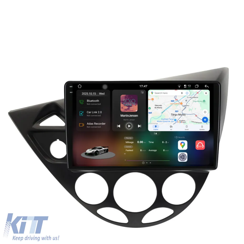 Dedicated Navigation suitable for Ford Focus MK1 (1998 - 2004), 2K, 12Gb RAM, 256Gb Storage, Android Auto, Carplay