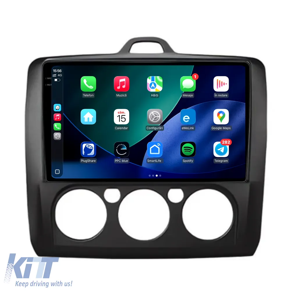 Dedicated Navigation suitable for Ford Focus (2004 - 2012), 2K, 4Gb RAM, 64Gb Storage, Android Auto, Carplay