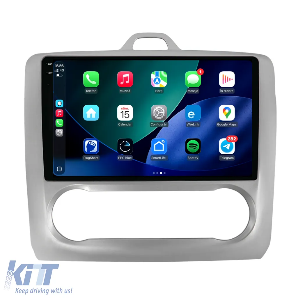 Dedicated Navigation suitable for Ford Focus (2004 - 2012), 2K, 4Gb RAM, 64Gb Storage, Android Auto, Carplay