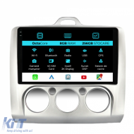 Dedicated Navigation suitable for Ford Focus (2004 - 2012), 2K, 8Gb RAM, 256Gb Storage, Android Auto, Carplay