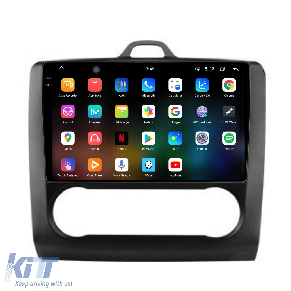 Dedicated Navigation suitable for Ford Focus (2004 - 2012), 2K, 12Gb RAM, 256Gb Storage, Android Auto, Carplay