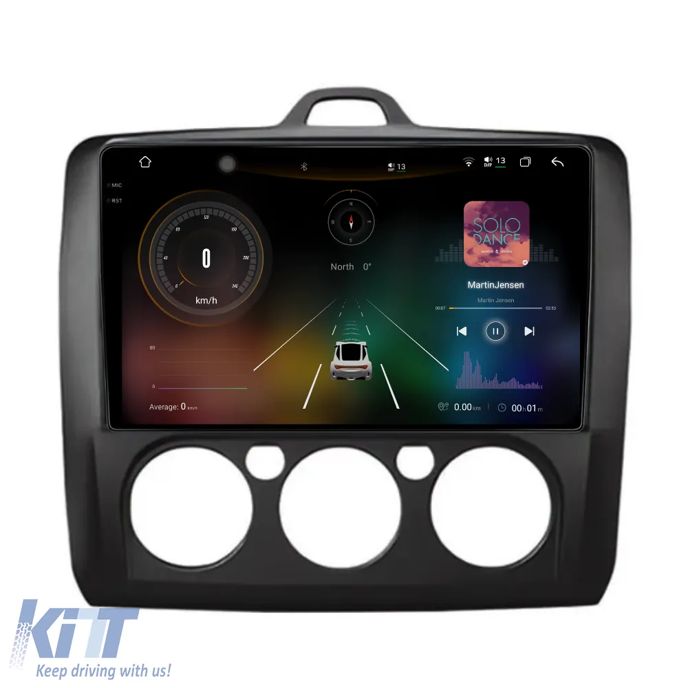 Dedicated Navigation suitable for Ford Focus (2004 - 2012), 2K, 12GB RAM, 256GB Storage, Android Auto, Carplay